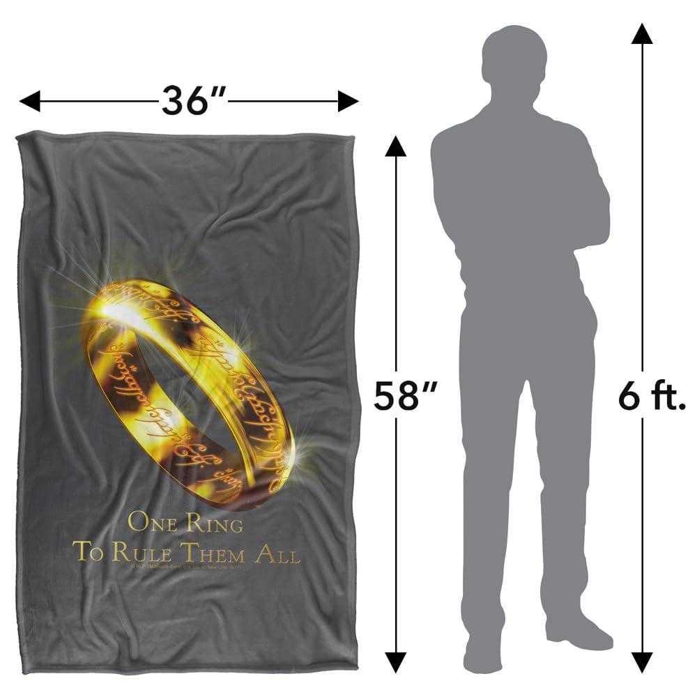 Lord Of The Rings One Ring To Rule Them All Blanket