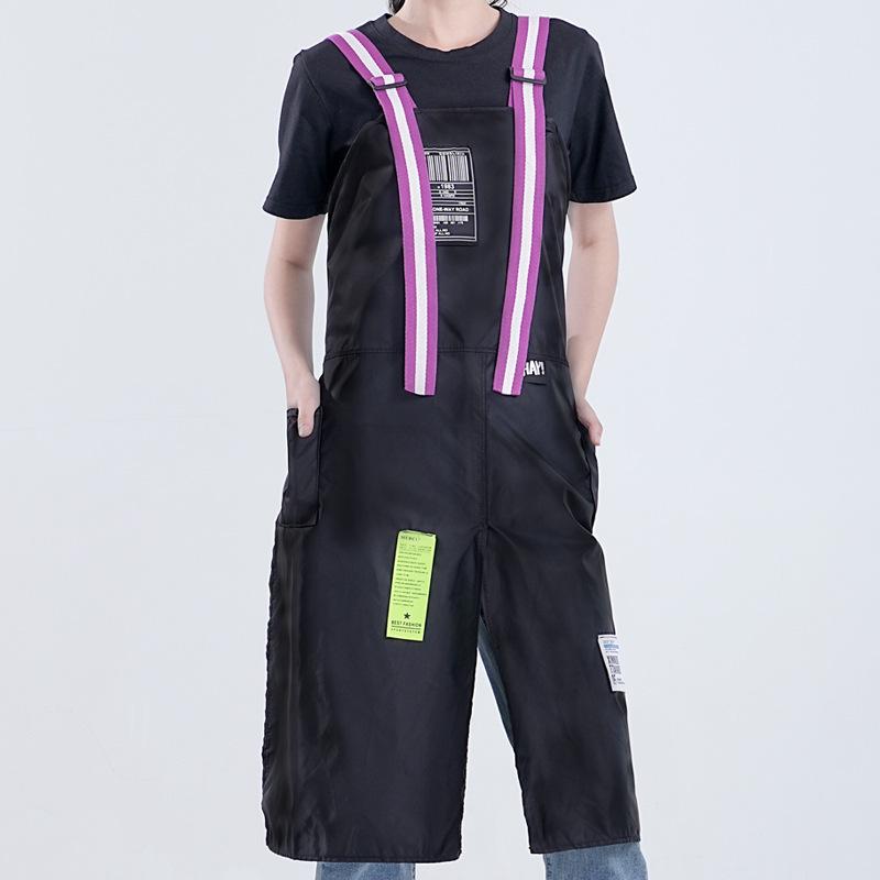 Нейлоновый рабочий фартук без рукавов в корейском стиле для кофейни и парикмахеров