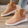 New Women Platform Sneakers  Autumn Height Increasing Sneakers Round Toe  Slip On Casual Shoes
