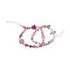 Heart Star Cellphone Strap Pink Pearl Cool Girl Phone Chain Lovely Y2k Phone Lanyard  Jewelry Gift