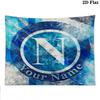 SSC Napoli Custom Name Wall Tapestry Aesthetic Wall Hanging Printed Fabric Blanket Decorative Tapestries for Bedroom Living Room Home Decor