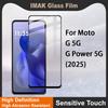 For Moto G Power 5G 2025 Glass IMAK Full Coverage Tempered Glass Film Pro+ Series