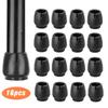 16/24Pcs Silicone Table Chair Leg Mat with Felt Non-slip Floor Desk Rubber Feet Pad Protection Bottom Cover Cap Woodfloor Protector