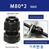 Nylon Waterproof Cable Connector Gland, M/PG Type, Flame Retardant, Sealed Threaded