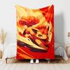 1pc Blanket Pokémon1 Print Design, Lightweight Blanket for Sofa, Bed- Soft &Warm, Gift for All Seasons like Christmas, Halloween