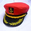 Взрослый яхтенный военный головной убор шкипера корабля моряка капитана шляпа костюм