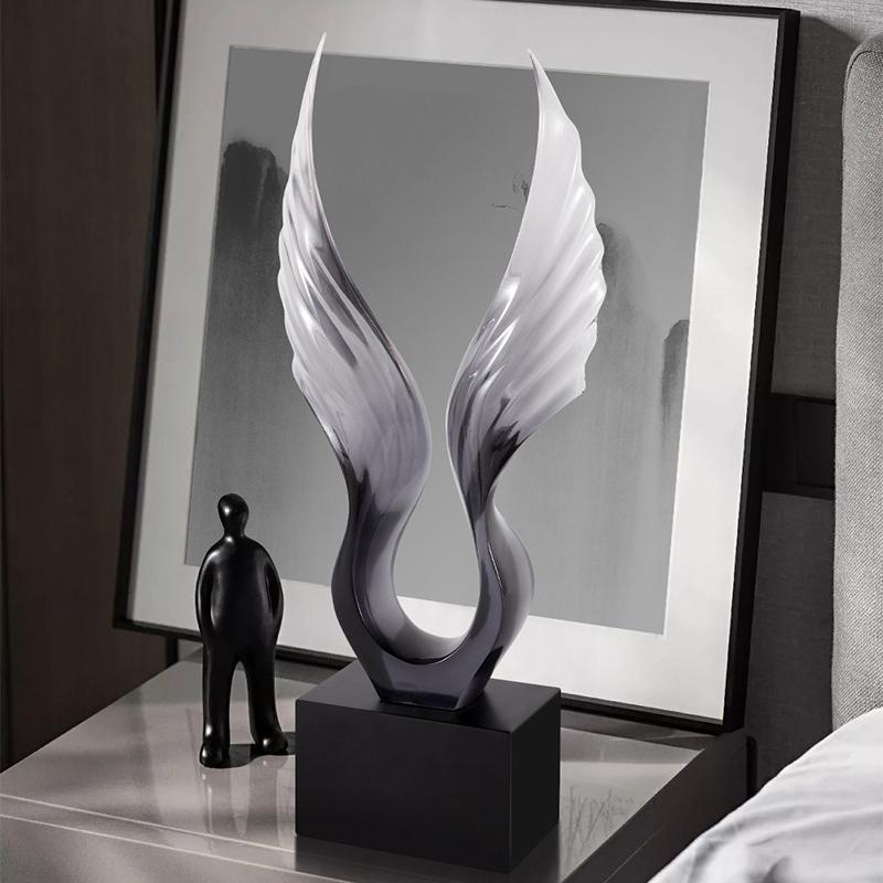 Art Eagle Statue Abstract Sculpture Living Room Home Decoration Resin Sculptur Office Desk Decoration Accessories Sculptures