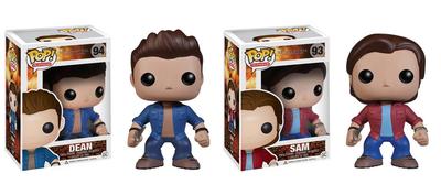 СУПЕРНАТУРАЛНЫЙ СЭМ ДИН POP TV ВИНИЛОВАЯ ФИГУРКА КОМБО от Funko & [item]