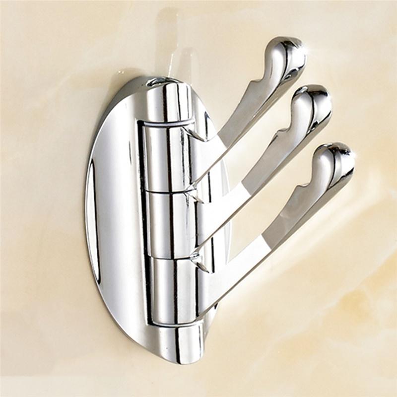 1 шт. хромированные латунные универсальные вращающиеся крючки для активного отдыха тяжелый твердый металлический настенный крючок для одежды