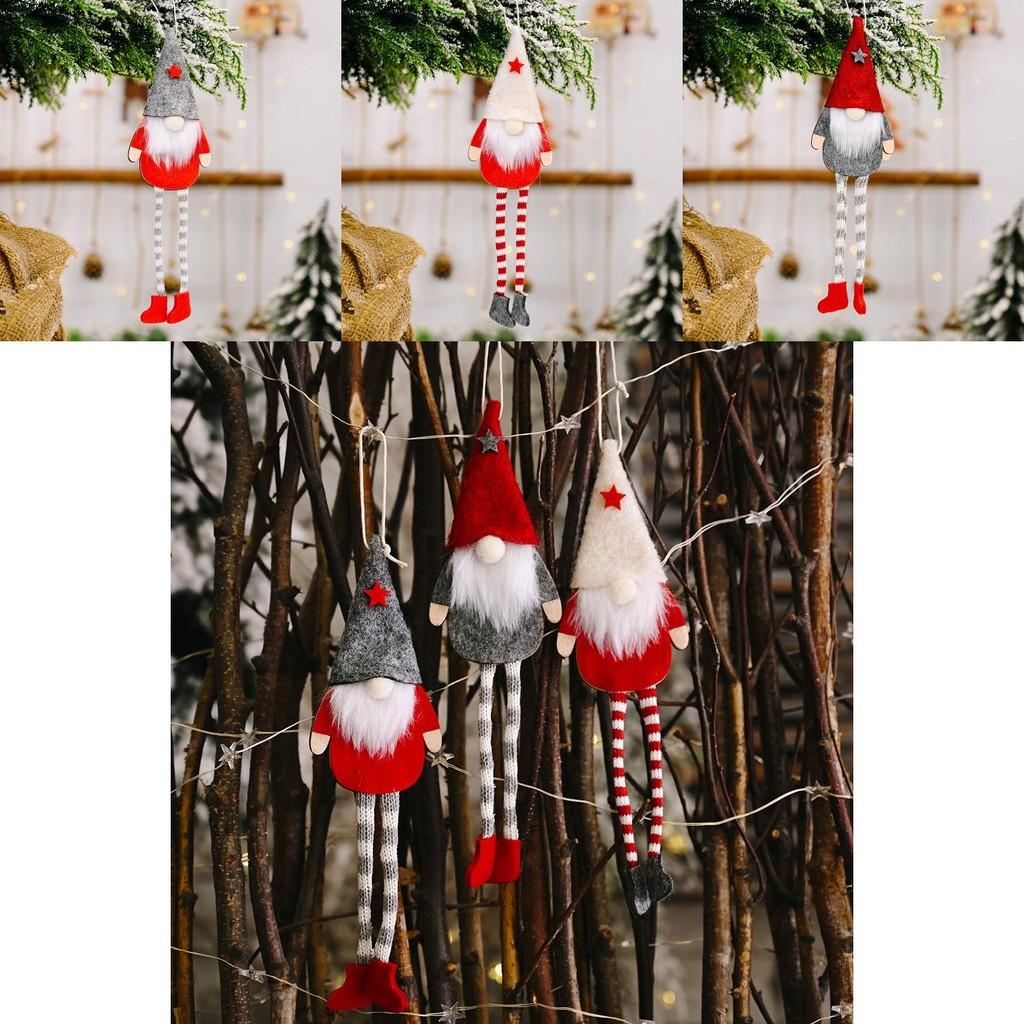 Plush Enchanting Forest Gnome Hanging Decoration For Delightful Celebrations Christmas