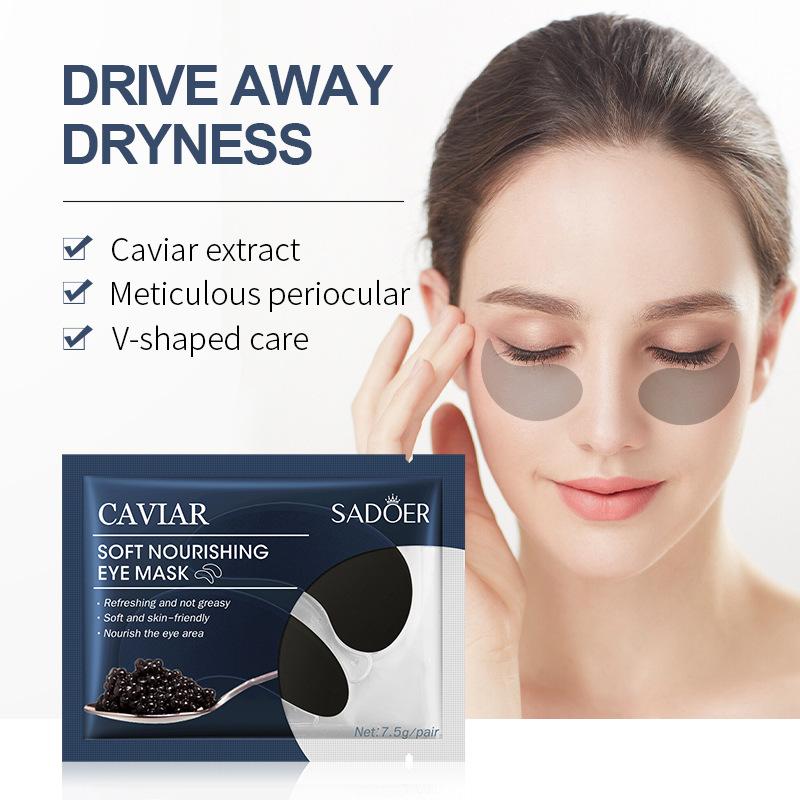 Sadoer Набор таблеток Caviar Eye Mask Серия увлажняющих и увлажняющих масок для глаз