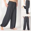 Мужские весенне-летние свободные повседневные брюки большого размера, свободные брюки для йоги и фитнеса
