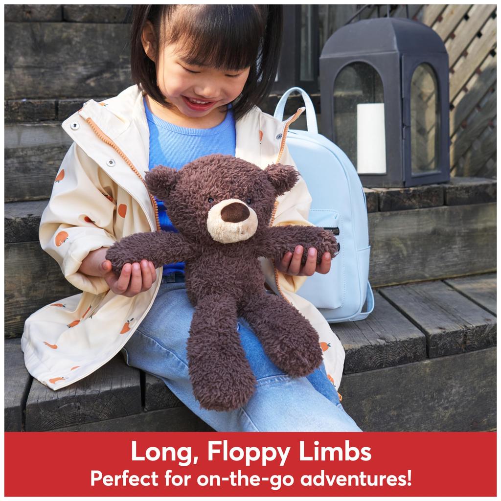 GUND Fuzzy Friends Шоколадный Медведь Средний 6047546