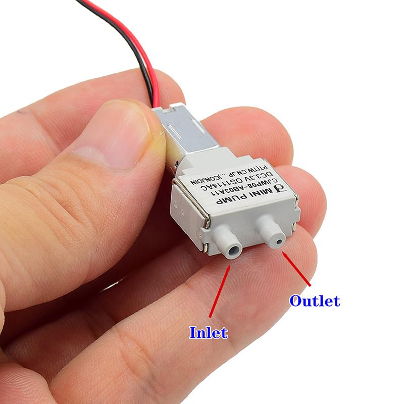 1 шт. Diy аксессуары мембранный насос мини Cjwp08 DC 3 В 3,3 В 3,7 В вакуумный насос самовсасывающий всасывающий водяной насос