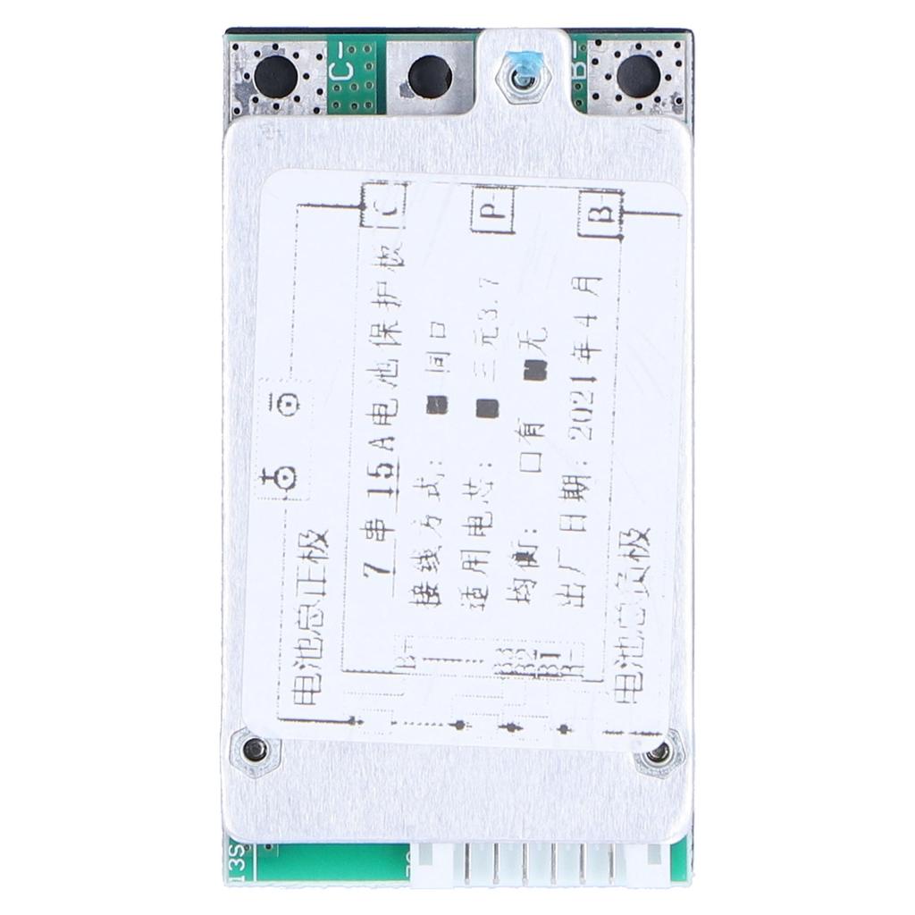 Плата защиты литиевой батареи 7S 15A Плата защиты аккумуляторных элементов для электровелосипеда, самоката