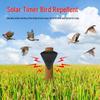 Уличный солнечный отпугиватель птиц для дома, балкона, фермы, сада и огорода
