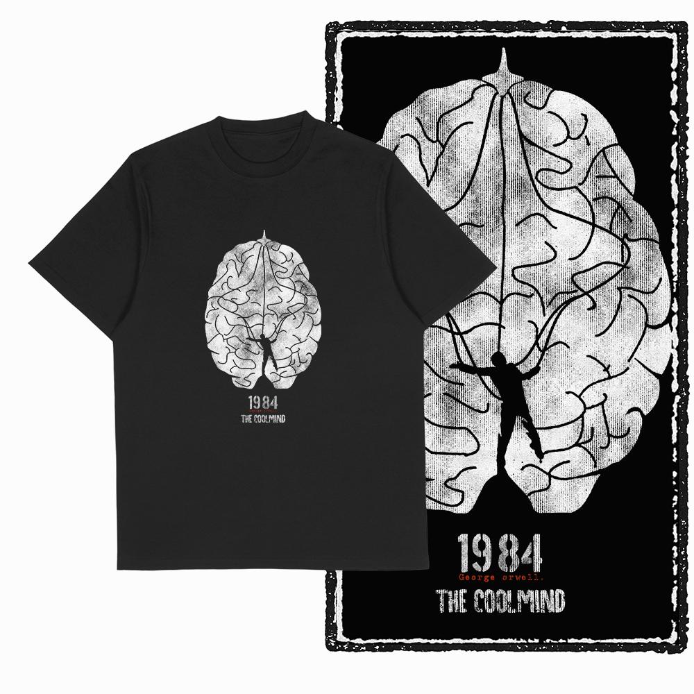Футболка Coolmind X0074 Hell Yeah Attitude Hellfire Spirit с графическим принтом, эксклюзивная мужская футболка из хлопка, уличная одежда, футболка для мужчин.