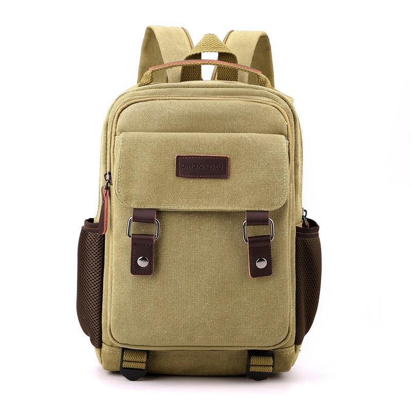 Canvas For Backpack Laptop Men Backpack Travel Backpack School Bag Waterproof Men Bag Pack Mochila