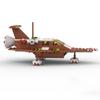 Bricklink Звездные Войны Рождественская Пряничная Серия Космический корабль 40806 Шагоход Спидеры Строительные блоки Детские игрушки Рождественский подарок