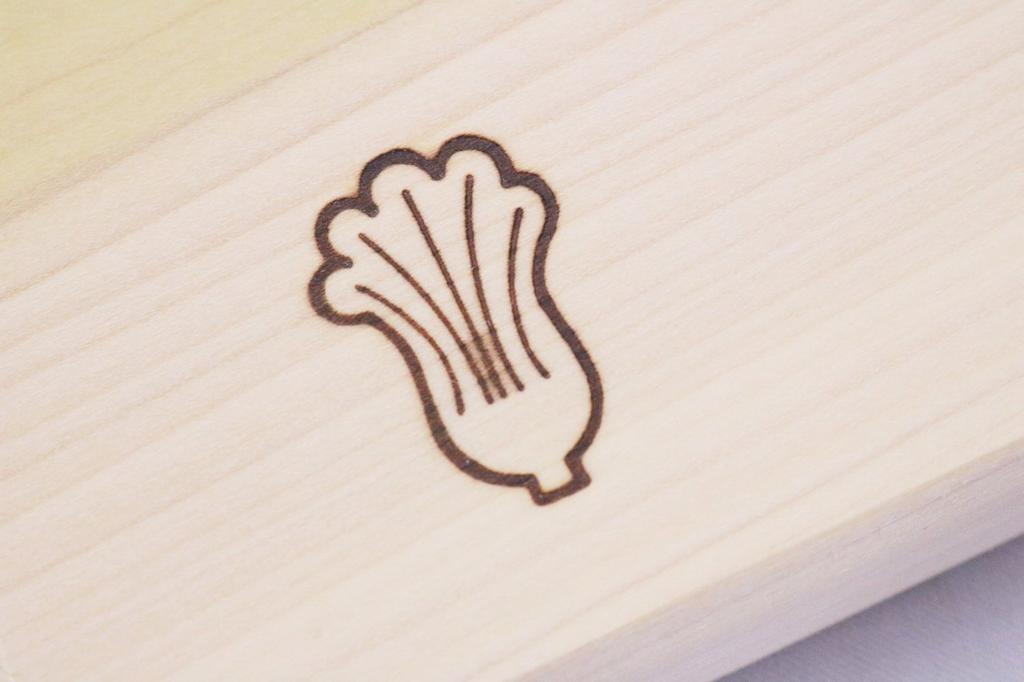 Ichihara Woodworking Деревообрабатывающая компания Деревянная резка Магнолия Дерево Резка 51 x см ООО. Доска, «Jufujin S» (Деревянная доска), +25,5