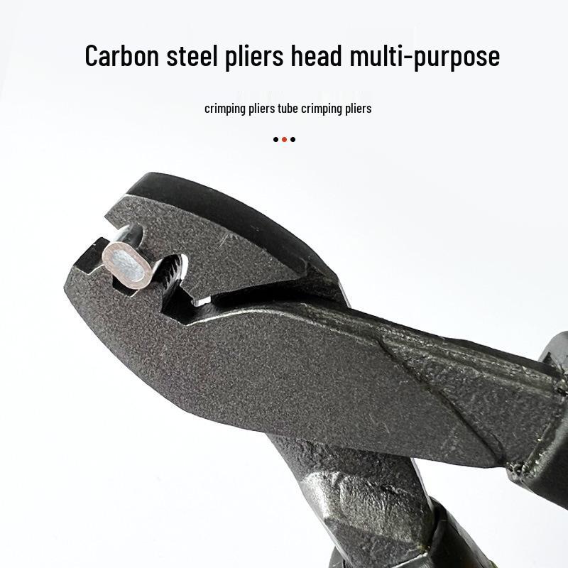 Multifunctional Crimping & Lure Pliers with Hook Remover and Wire Cutter