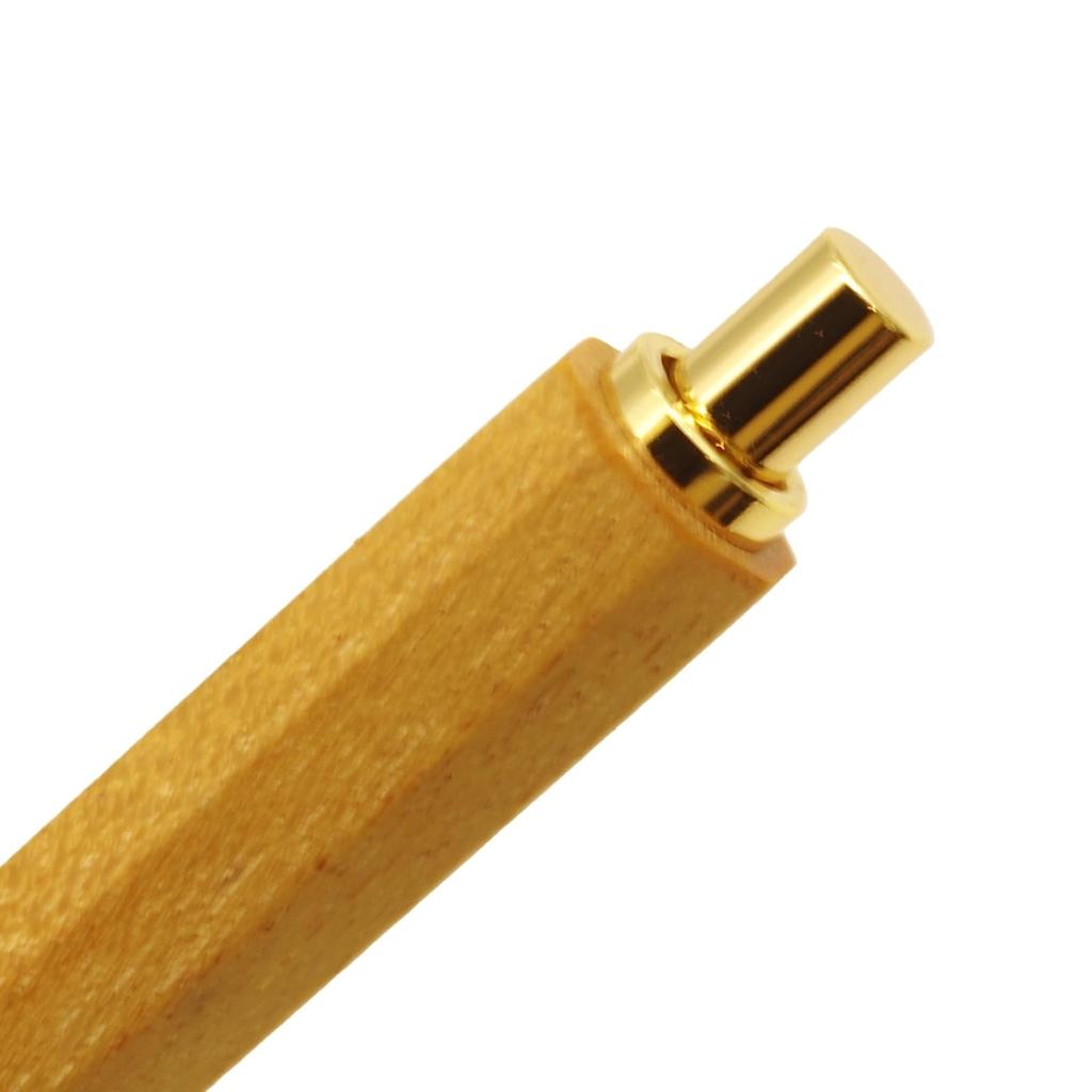 Octagonal Sharp Heart Pen/Yellow