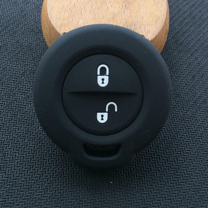 Силиконовый чехол-брелок для ключа автомобиля набор чехлов Для Mitsubishi Colt Warior Carisma Spacestar 2-кнопочный чехол для пульта