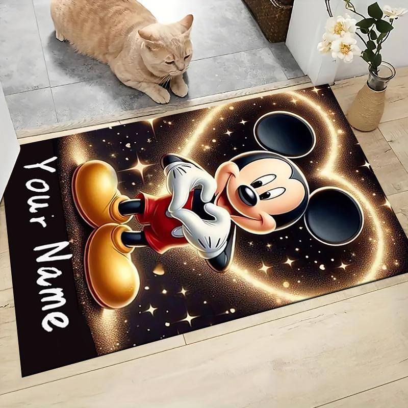 Custom Name Princesses Together Carpet Rug Customizable Soft Washable Anti-Slip Home Living Room Sofa Mats Personalized Rug. 090991