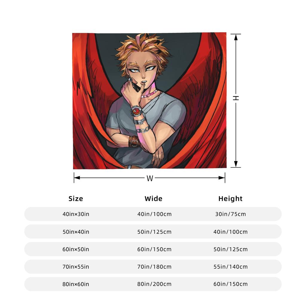 Пледы с изображением Химико Тоги из My Hero Academia, флисовые, для весны и осени, портативные, супермягкие, для постельного белья, спальни, покрывала