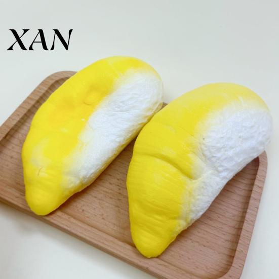 Compression Relief Toy Soft Realistic Durian Squeeze Slow-Rising PU Fidget for Waxy Texture Stress Cute Fruit-Shaped Decompression Gadget Kids Adults