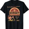 Футболка Fallout Видеоигра Винтажная реклама Sunset Sarsaparilla