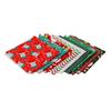 10PCS Christmas Cotton Fabric Twill Printing Fashionable Decorative DIY Cotton Cloth Sewing Craft