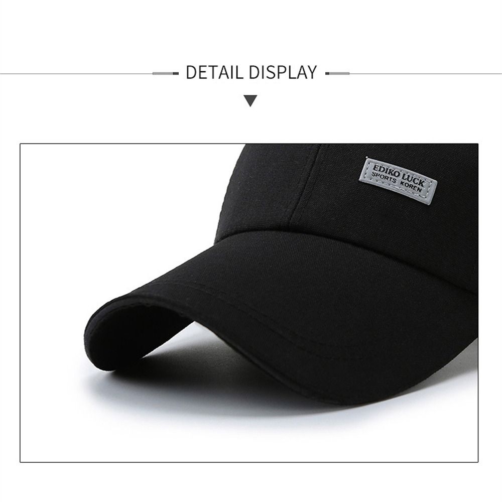 Регулируемая шляпа от солнца с длинными полями, повседневная бейсболка, весна-лето