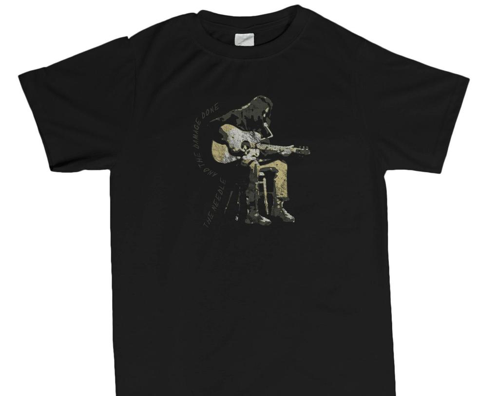 Neil Young – The Needle And The Damage Done T shirt, Neil Young T shirt, Neil Young T shirt, Neil Young Tee, Gifts for Music Lovers