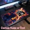 Sex Pistols Customized Name Text Mouse Pad, Large Desk Mouse Mat Personalized Home Office Present