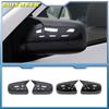Сменные накладки на боковые зеркала заднего вида Toyota Corolla 2007-2013 Vios Yaris Sedan P90 2008-2013 Карбоновый глянцевый черный