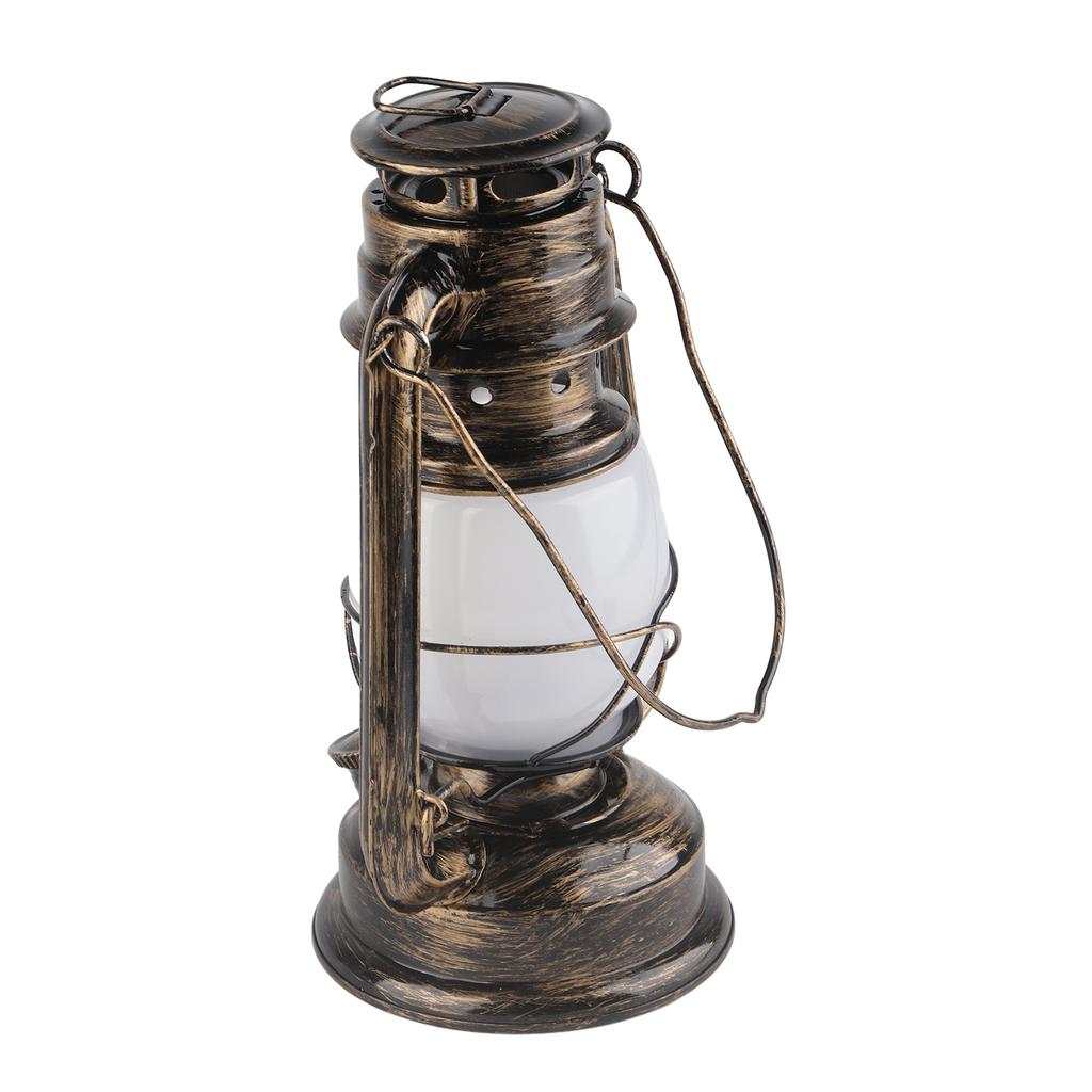 Светодиодный фонарь для кемпинга, перезаряжаемая лампа в стиле ретро, переносной теплый белый свет