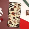 Cartoon Animal Snail TPU Case For iPhone 11 14 Pro Max 12 13 mini X XS Max XR 5S SE 2020 6S 7 8 Plus Back Cover