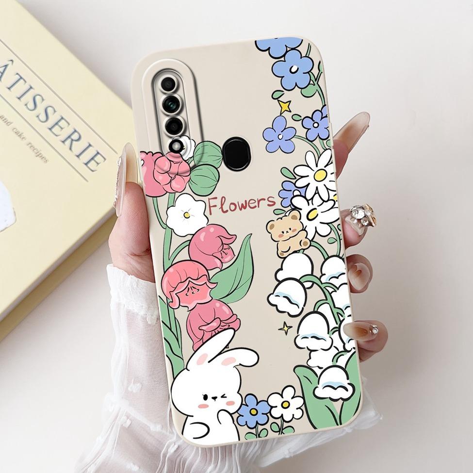 Чехол для Oppo A31 2020 CPH2015 Чехол A8 PDBM00 Милый Кот Модный Роскошный Силиконовый Ударопрочный Чехол для Телефона Для Oppo A8 Задняя Крышка