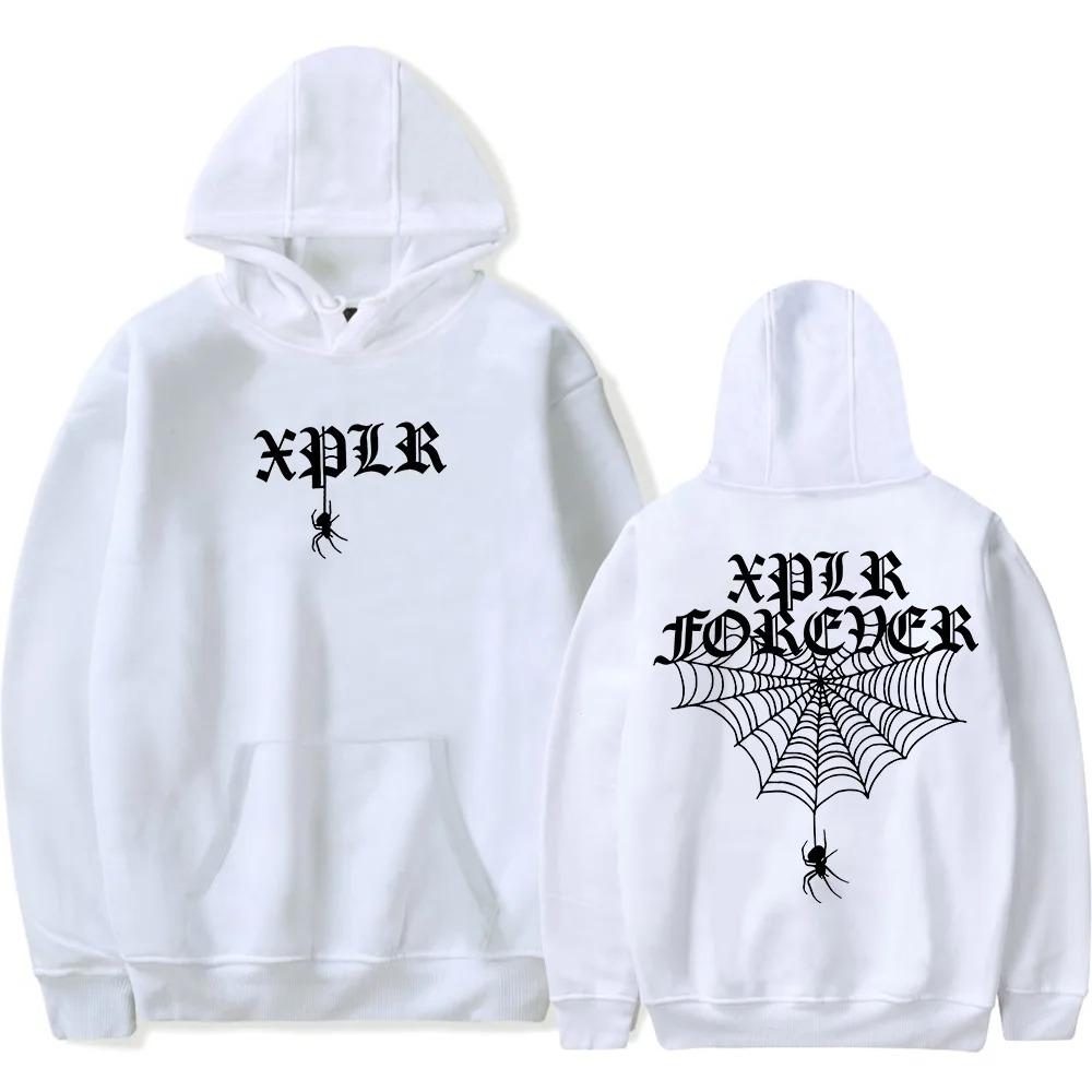 XPLR Hell Week Spider Merch Hoodies Winter Men Women Hooded Streetwear Long Sleeve Pullover Clothing Sweatshirt Cotton Warm Tops
