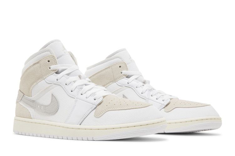 Air Jordan 1 Mid SE Craft 'Inside Out - White Sail'