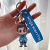 Аниме Брелок Клинок, рассекающий демонов с милыми фигурками для уникального стиля и забавных аксессуаров**