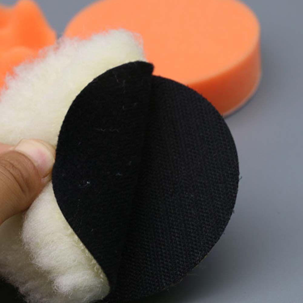Drill Connecting Rod Polishing Pad Wool Wheel Car Polishing Disc Waxing Sponge Wax Collecting Tray