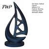 Stylish Nautical Ornament Mini 3D Printed Sailboat Figurine Coastal Boat Durable Art Piece Sculpture for Modern Home Office Mantel Bookshelf