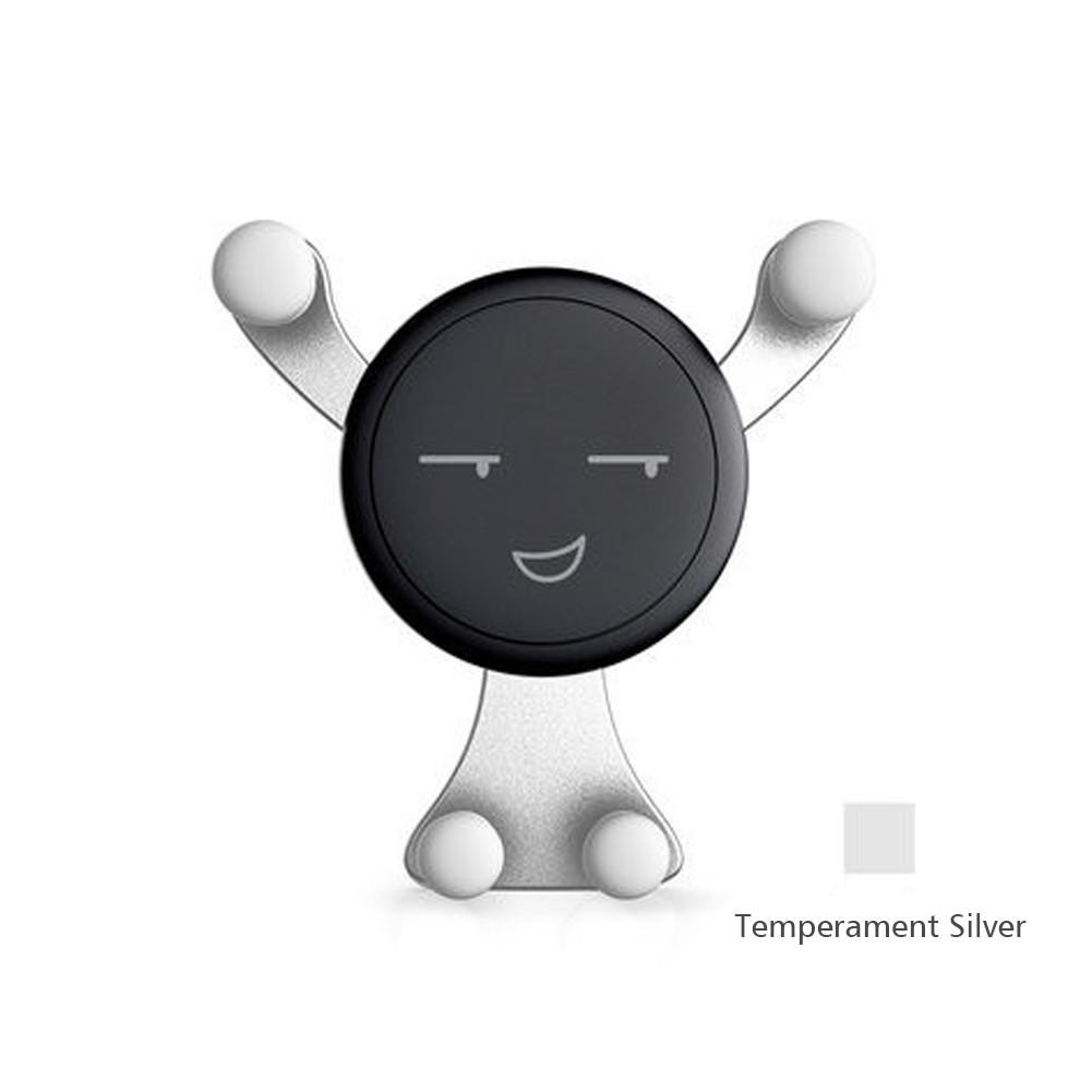 2pcs Emoji car phone holder