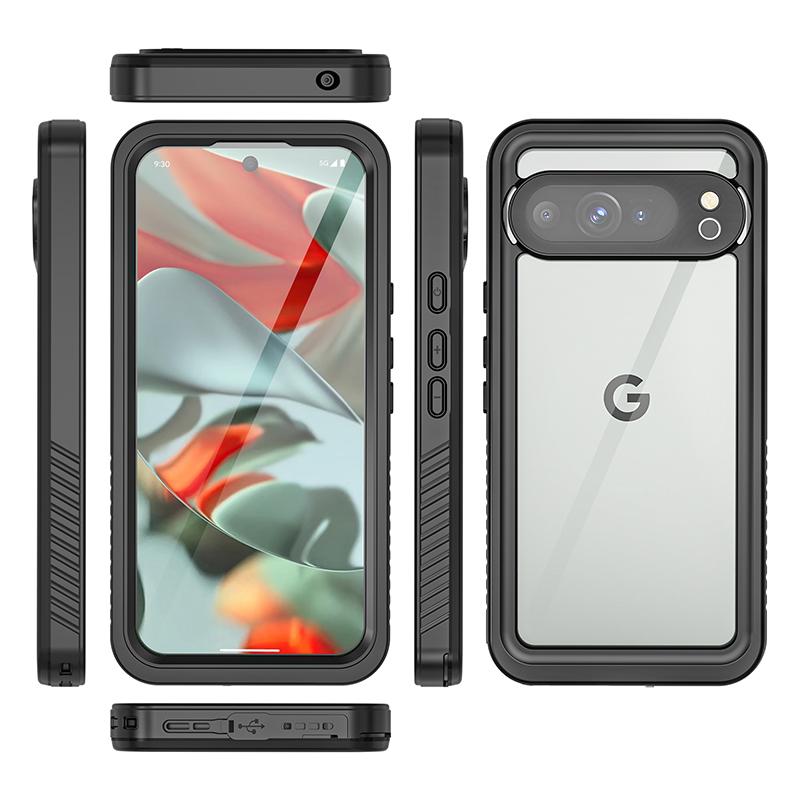 Водонепроницаемый чехол IP68 для Google Pixel 9 Pro XL 9A Pixel 8 7A 6, для дайвинга, плавания, активного отдыха на природе, полный чехол, военный уровень защиты от падений