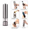 Electric Salt Pepper Grinder Battery Powered Automatic Operation Salt Pepper Mill Set with Adjustable Coarseness
