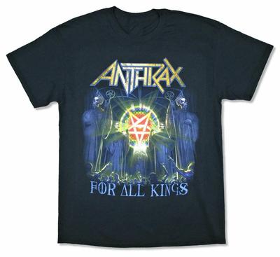 Anthrax Все Лица Королей 2017 Мировой Тур Унисекс Футболка Топы футболка Футболка S-234XL A284