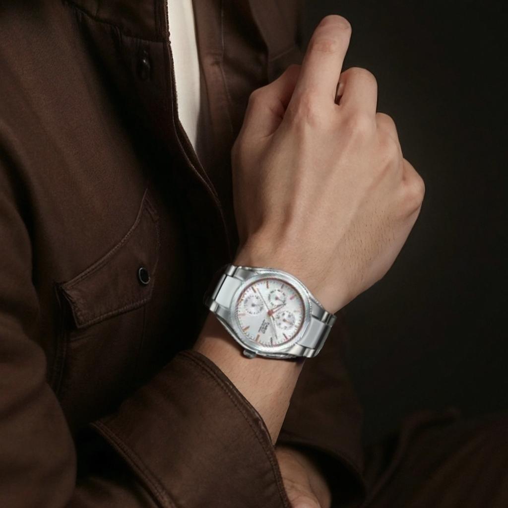 Casio Мужские Стандартная серия 45,7 мм Белые часы MTP-1405D-7ADF MTP-1405D-7ADF