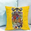 Наволочки 45x45 C-cuphead Декоративные подушки для гостиной Наволочка 40*40 Осенний декор Кресла для отдыха Подушка-обнимашка